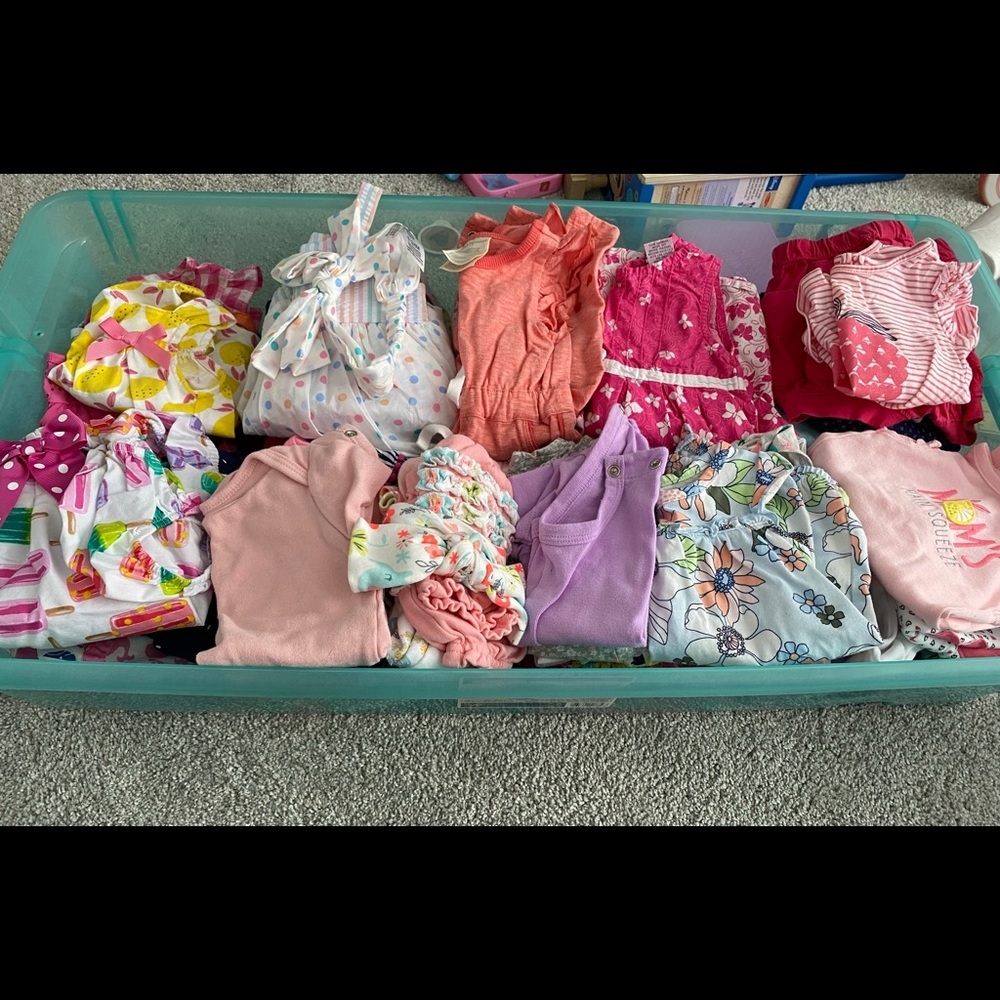 5lb 3-6 month summer girl lot